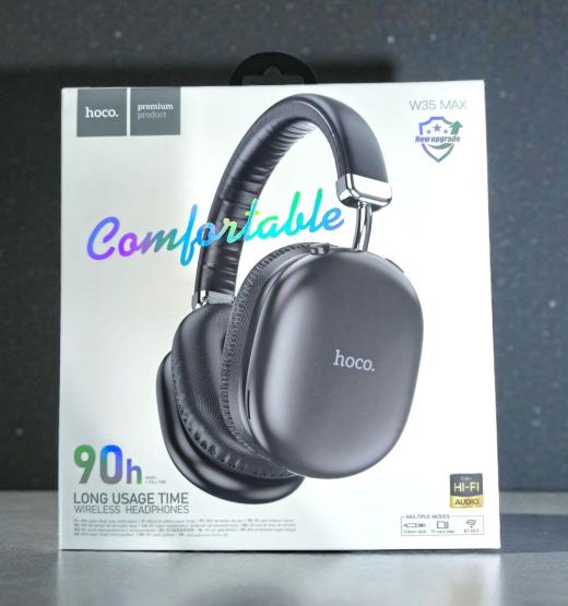 Hoco W35 Max Wireless Headphones – Experience Unmatched Power & Sound(Original)