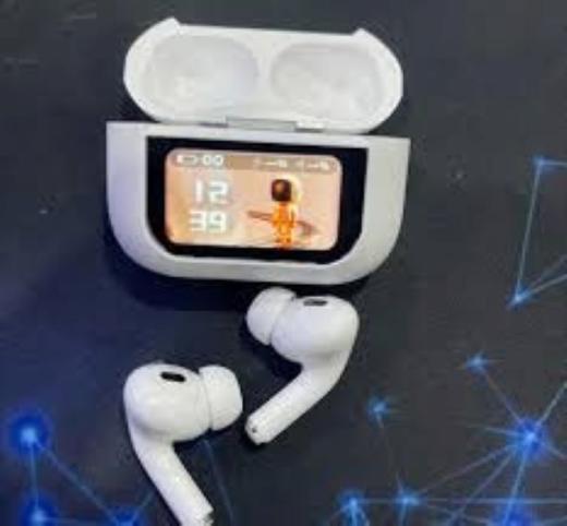E9 Pro Touch AirPods with LED Display (ANC & ENC Supported)