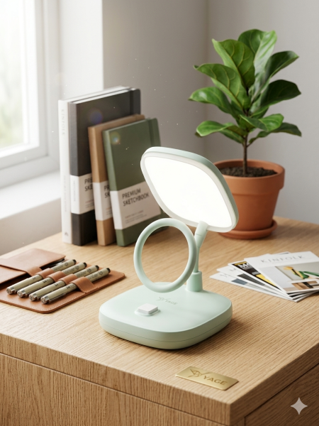 YAGE YG-T034 Portable LED Reading Lamp – Stepless Dimming & Eye Protection
