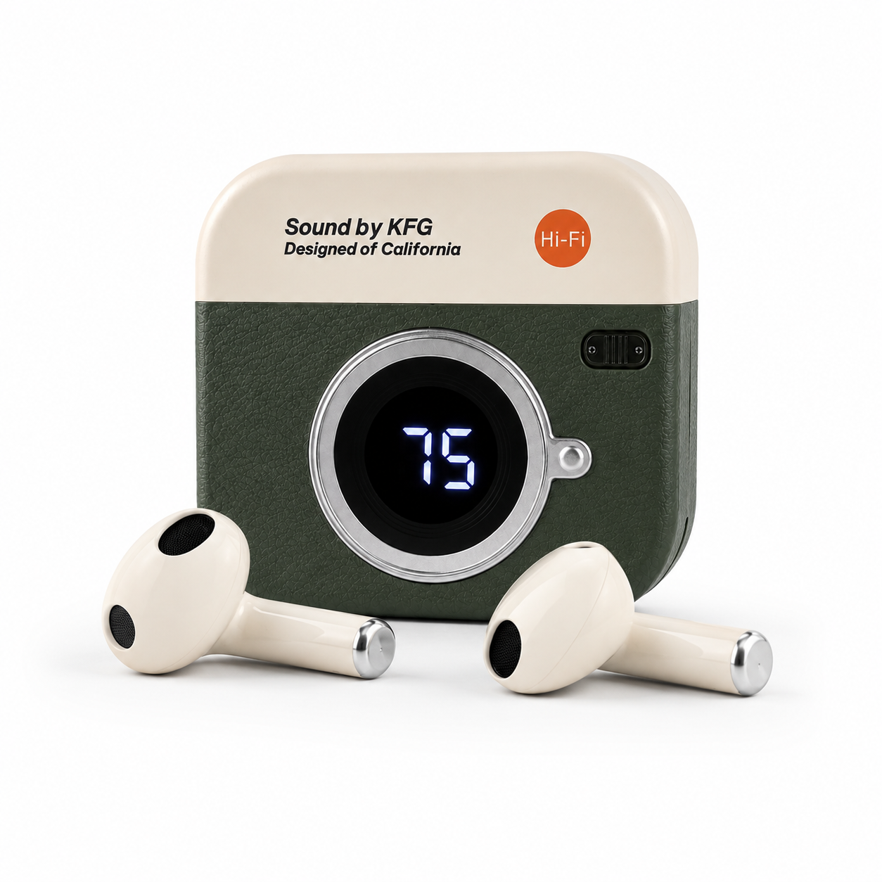 Q86 Retro Camera Design TWS Bluetooth EarbudsQ86 Retro Camera Design TWS Bluetooth Earbuds