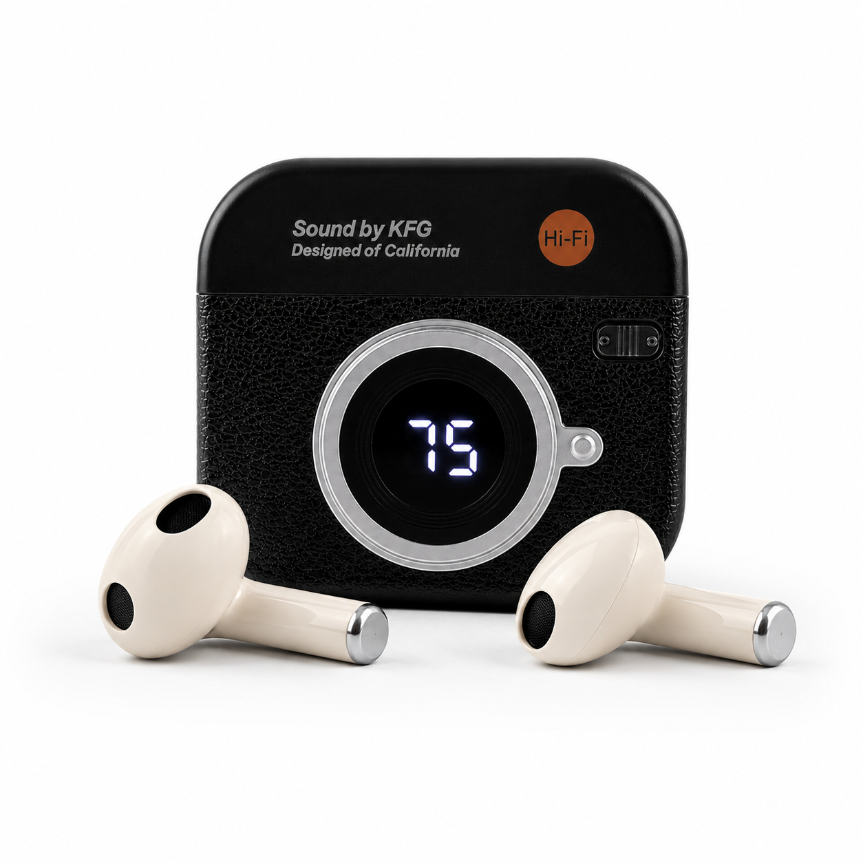 Q86 Retro Camera Design TWS Bluetooth EarbudsQ86 Retro Camera Design TWS Bluetooth Earbuds