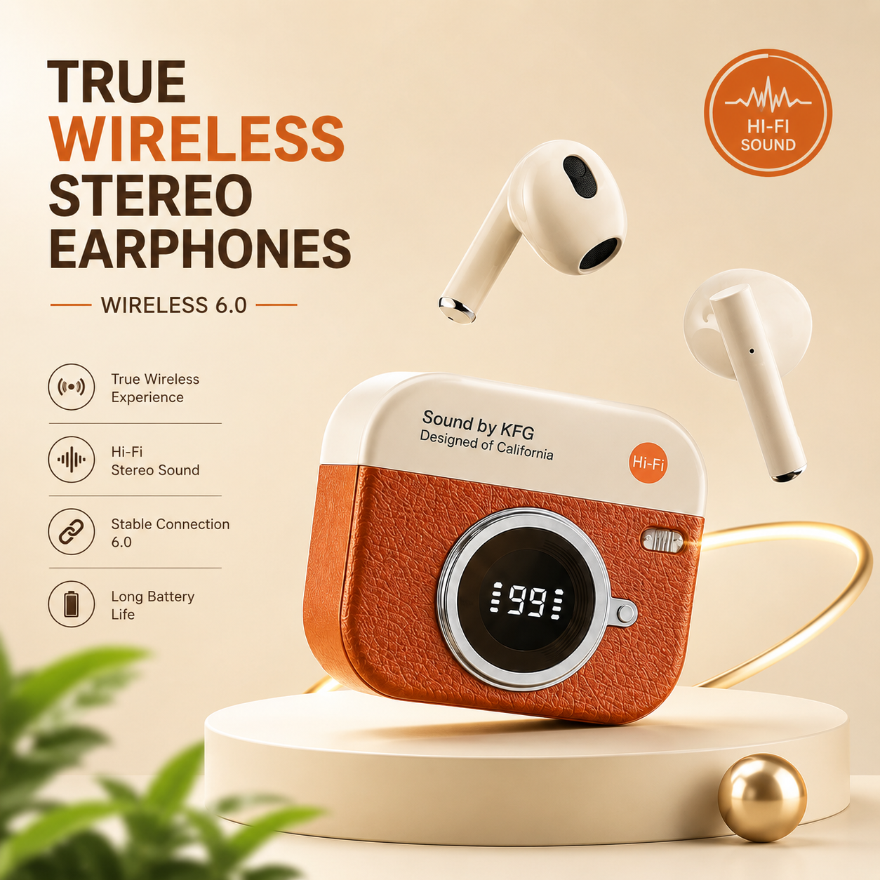 Q86 Retro Camera Design TWS Bluetooth EarbudsQ86 Retro Camera Design TWS Bluetooth Earbuds