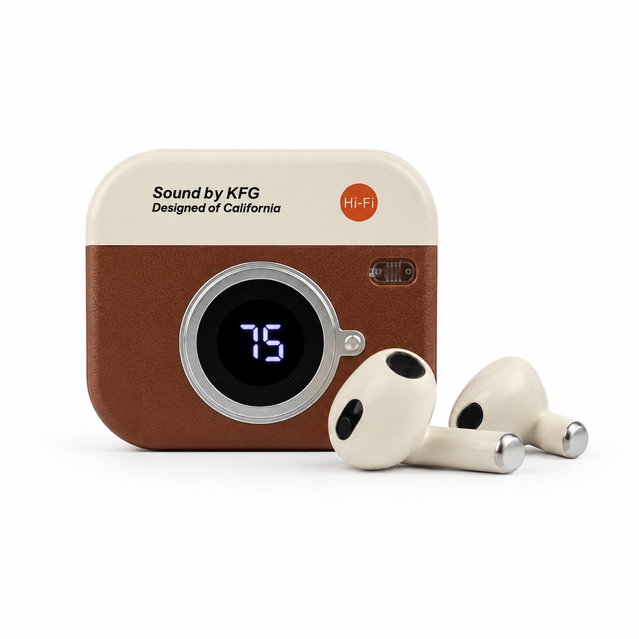 Q86 Retro Camera Design TWS Bluetooth EarbudsQ86 Retro Camera Design TWS Bluetooth Earbuds
