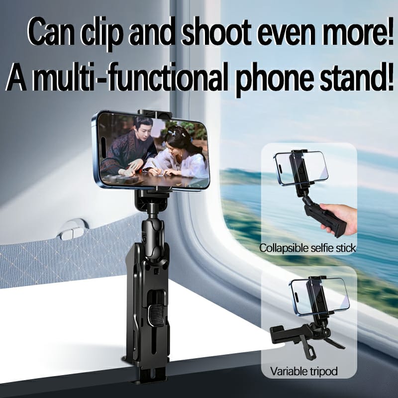 Multifunctional Portable Phone Holder and Tripod