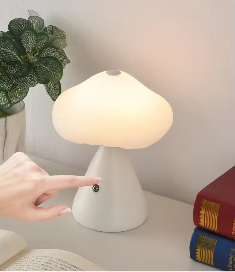 Rechargeable LED Mushroom Desk/Table Lamp।