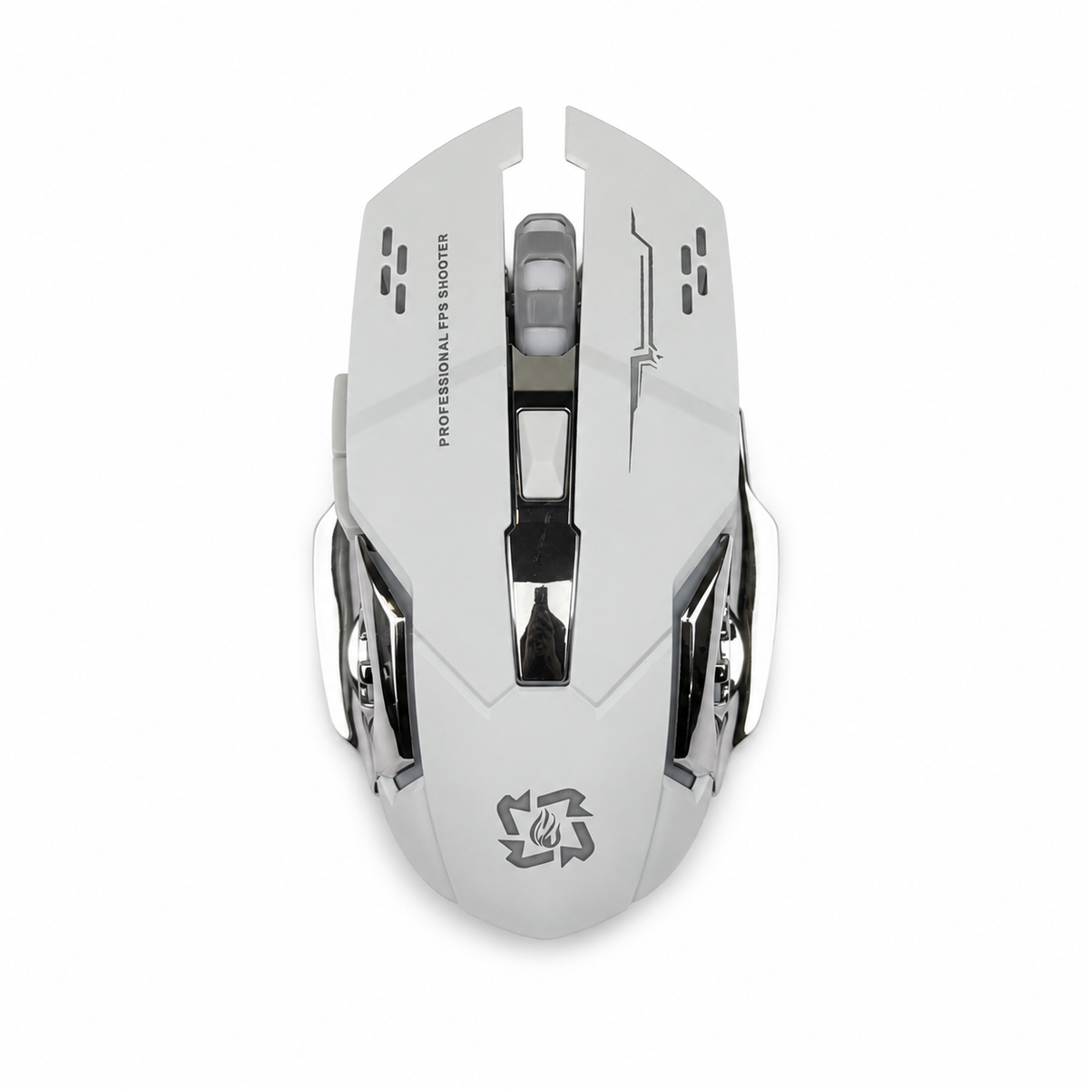 T1 & T2 Professional Wireless Gaming Mouse | Rechargeable Battery | Cool Backlight for FPS Shooter