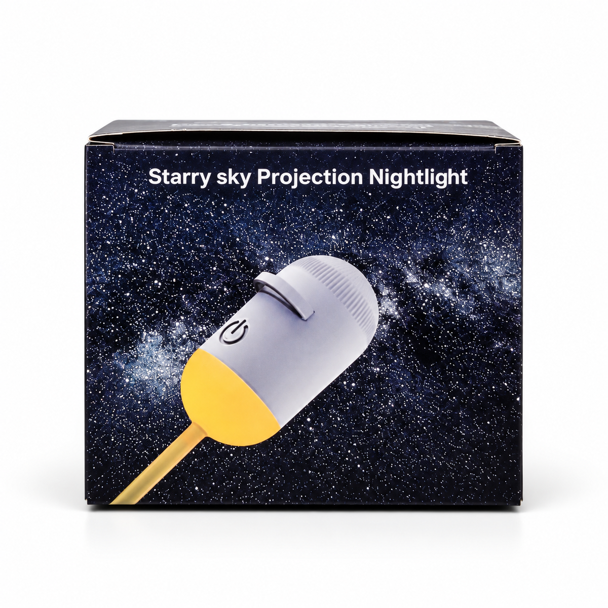 2-in-1 USB Mini Galaxy Star Projector & Bedside Night Light with 360° Flexible Design & 12 Interchangeable Disks